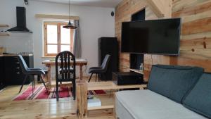 TV a/nebo společenská místnost v ubytování TANA