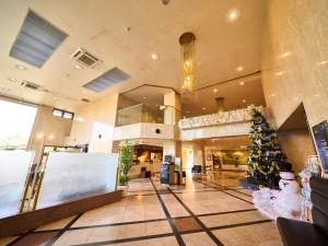 Vstupní hala nebo recepce v ubytování Minakuchi Century Hotel