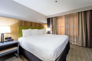 a hotel room with a large bed and a window at Country Inn & Suites by Radisson, Richmond I-95 South, VA in Beulah Village +4 photos