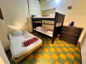 Postel nebo postele na pokoji v ubytování Hotel Casa Solárium Posada