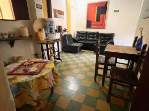 Posezení v ubytování Hotel Casa Solárium Posada