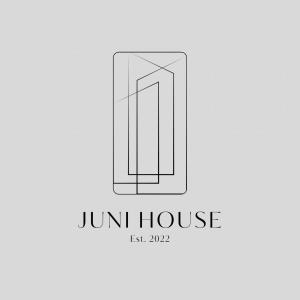 a logo for a jumeirah hotel at Juni House Chumphon in Chumphon