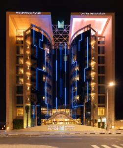El edificio en el que está el hotel