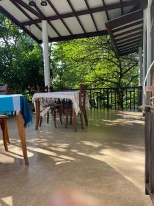 Patio nebo venkovní prostory v ubytování Windy Garden