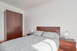Katil atau katil-katil dalam bilik di Casa Axarquia