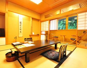 Posezení v ubytování Ryokan Imai