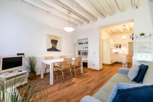 Virtuve vai virtuves zona naktsmītnē True Venice Apartment