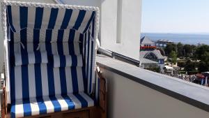 Ein allgemeiner Meerblick oder ein Meerblick von der Ferienwohnung aus