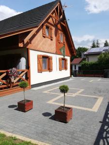 Budynek, w którym mieści się dom wakacyjny