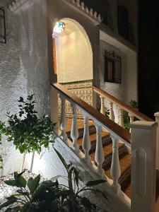 Balkon lub taras w obiekcie Villa Little Castle Sea&Mountain - villa vistas al mar y piscina privada en Capistrano Village urbanización, Nerja