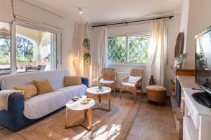 Et tv og/eller underholdning på AT012 Piscina privada, muy bien equipado, la playa a 250 metros