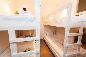 Poschodová posteľ alebo postele v izbe v ubytovaní Itoku