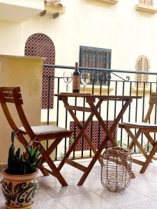 Balkón alebo terasa v ubytovaní Apartament Casa Milo playa Los Locos