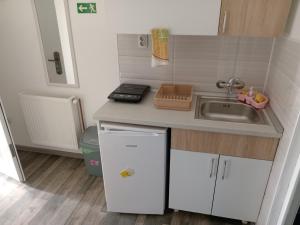 Dapur atau dapur kecil di APARTMAN “POD KRALJEVICOM”