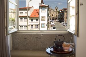 a view from a window of a city street at Domus 26 Guesthouse - B&B in Braga