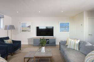 Et tv og/eller underholdning på Harlyn Penthouse, Harlyn Bay