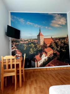 Telewizja i/lub zestaw kina domowego w obiekcie Szkolne Schronisko Mlodziezowe w Olsztynie