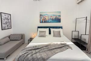 Posteľ alebo postele v izbe v ubytovaní Spacious Apartment Center
