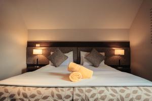 Postel nebo postele na pokoji v ubytování Hotel Puerto Blest