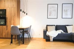Posezení v ubytování Michelska Residence Scandinavian Quiet Apartment, Prague