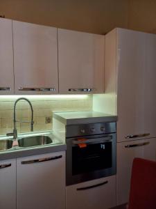 Kjøkken eller kjøkkenkrok på Trulli&CaseFichi