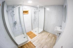 Koupelna v ubytování Obora camping + 18 fotografií