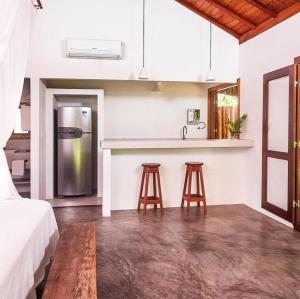 Kuchyň nebo kuchyňský kout v ubytování Casa Bora Lá