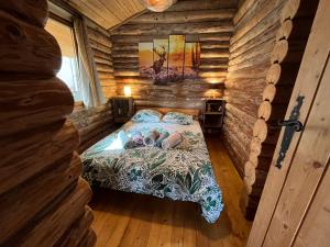 Katil atau katil-katil dalam bilik di CHARMES en CHALET +84 gambar