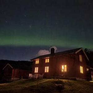Bygningen som ferieboligen ligger i