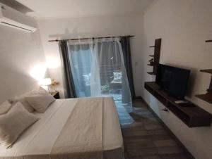 Katil atau katil-katil dalam bilik di Hospedaje La Bussola II +11 gambar