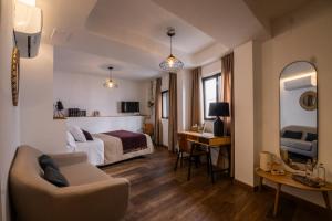 TV a/nebo společenská místnost v ubytování Rooms Vita