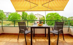 Balkón alebo terasa v ubytovaní Marko PULA apartment