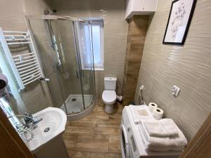 Kúpeľňa v ubytovaní Mokka Apartament