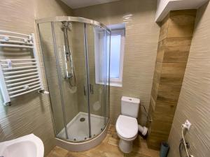 Kúpeľňa v ubytovaní Mokka Apartament