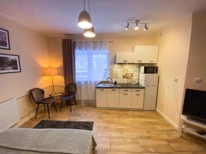 Kuchyňa alebo kuchynka v ubytovaní Mokka Apartament