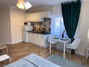Kuchyňa alebo kuchynka v ubytovaní Mokka Apartament