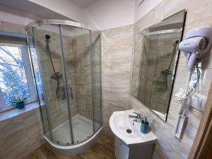 Kúpeľňa v ubytovaní Mokka Apartament