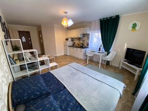Kuchyňa alebo kuchynka v ubytovaní Mokka Apartament