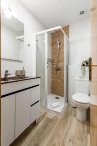 Ванна кімната в Charming Madrid Numancia
