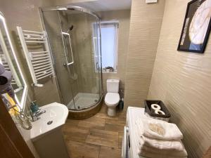 Kúpeľňa v ubytovaní Mokka Apartament