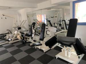 Fitnesscentret og/eller fitnessfaciliteterne på La Geck'home
