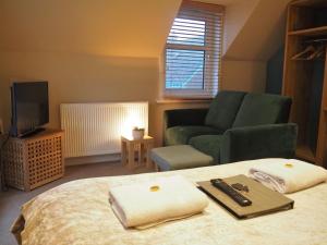 Postel nebo postele na pokoji v ubytování Argyll Hotel