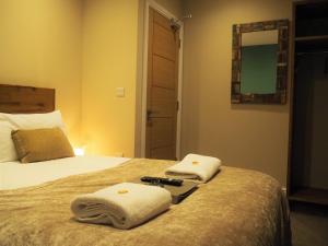 Postel nebo postele na pokoji v ubytování Argyll Hotel
