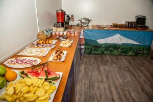 Comida no hotel ou em algum lugar perto