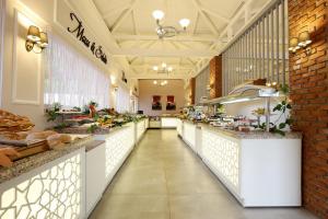 Reštaurácia alebo iné gastronomické zariadenie v ubytovaní Alize Hotel Oludeniz - All Inclusive