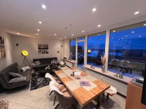 Posezení v ubytování Penthouse - Panorama Suite - Hohegeiß