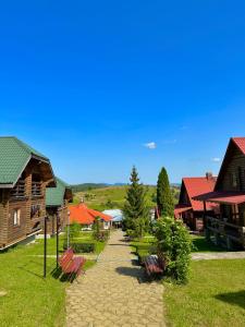 Zahrada ubytování Guest House Podobovets 2000