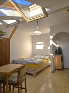 Postel nebo postele na pokoji v ubytování Apartament Centrum