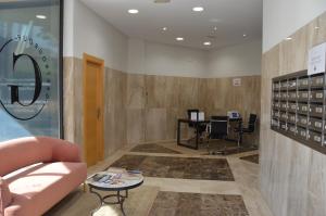 Posezení v ubytování Albir Beach Apt