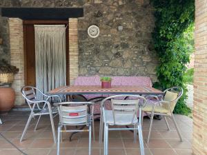 Patio nebo venkovní prostory v ubytování casa rural La picotina